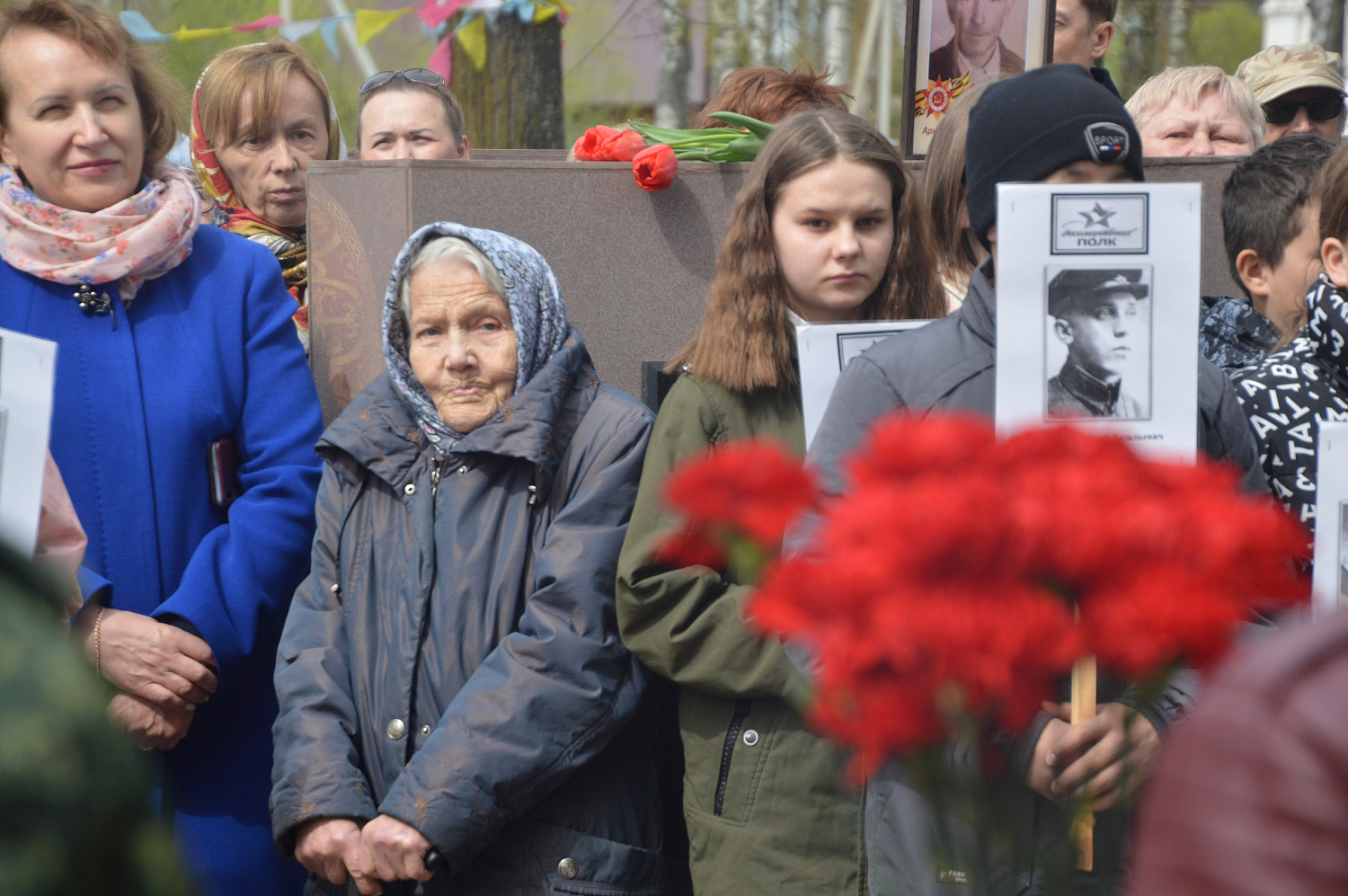 В селе Вятское отметили 77-ю годовщину Великой Победы